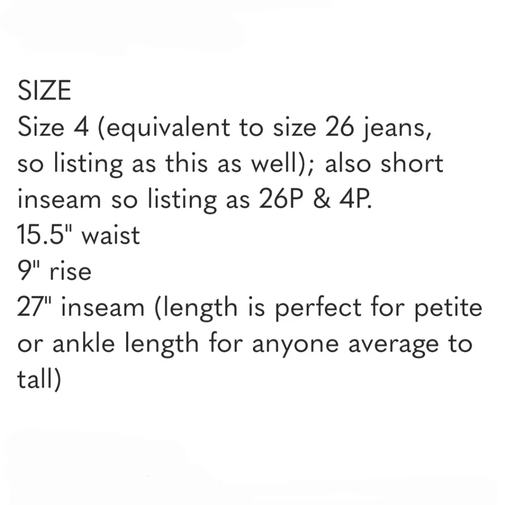 Cache Ankle Jeans Size 4 Light Blue Wash - Picture 5 of 15